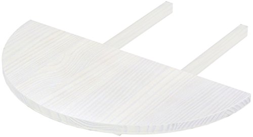 Ansteckplatte 40x80 Rund Pinie Weiss Rio Classico oder Rio Kanto - Pinie Tischverlängerung Echtholz - Größe & Farbe wählbar - für Esszimmertisch Holztisch Tisch ausziehbar Brasilmöbel Ansteckplatte 40x80 Rund Pinie Weiss Rio Classico oder Rio Kanto - Pinie Tischverlängerung Echtholz - Größe & Farbe wählbar - für Esszimmertisch Holztisch Tisch ausziehbar Brasilmöbel von B.R.A.S.I.L.-Möbel