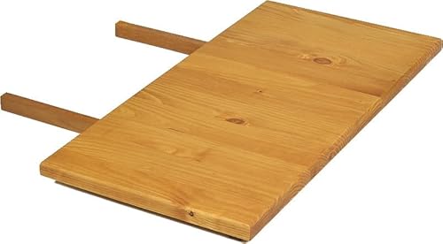 Ansteckplatten Set 50x100 Honig Rio Classico oder Rio Kanto Pinie Massivholz Echtholz Größe & Farbe wählbar für Esstisch 2X Tischverlängerung Tisch Erweiterung ausziehbar Brasilmöbel von B.R.A.S.I.L.-Möbel