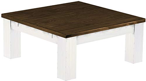 Brasilmöbel Couchtisch Rio Classico 90x90 cm Eiche Weiß Wohnzimmertisch Holz Tisch Pinie Massivholz Stubentisch Beistelltisch Echtholz Größe und Farbe wählbar Brasilmöbel Couchtisch Rio Classico 90x90 cm Eiche Weiß Wohnzimmertisch Holz Tisch Pinie Massivholz Stubentisch Beistelltisch Echtholz Größe und Farbe wählbar von B.R.A.S.I.L.-Möbel
