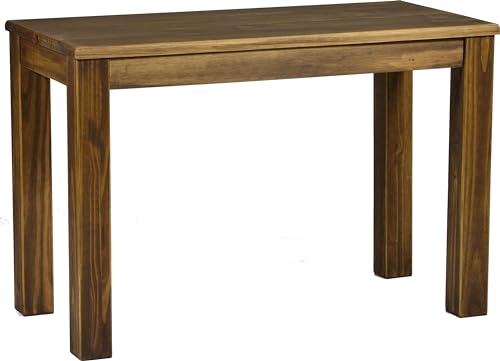 Esstisch Rio Classico 115x56 cm Eiche antik Küchentisch Kleiner Tisch Holztisch Pinie Massivholz Brasilmöbel von B.R.A.S.I.L.-Möbel