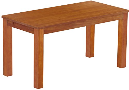 Esstisch Rio Classico 150x73 cm Kirschbaum Holz Pinie Massivholz Esszimmertisch Echtholz ausziehbar vorgerichtet für Ansteckplatten Brasilmöbel von B.R.A.S.I.L.-Möbel