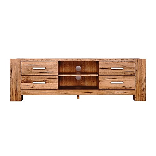 Excl. Baidani Designer Lowboard - SOLID - Breite 150 cm Wildeiche massiv von B.R.A.S.I.L.-Möbel