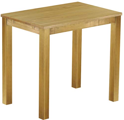 Hochtisch Rio Classico 120x80 cm Brasil Bartisch Holz Tisch Pinie Massivholz Stehtisch Bistrotisch Tresen Bar Thekentisch Echtholz Größe und Farbe wählbar Brasilmöbel von B.R.A.S.I.L.-Möbel