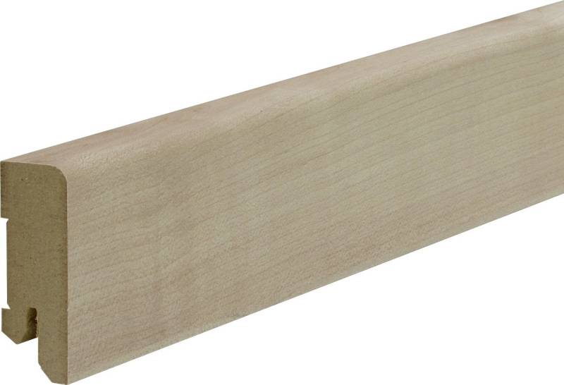 B.S. Bauprogramm Clip-Sockelleiste 250 cm 50 x 18 mm Birke geplankt von B.S. Bauprogramm