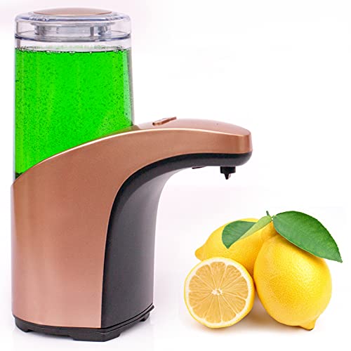 Automatischer Seifenspender Spender Spender Desinfektionsmittel Händedesinfektionsmittel Infrarot-Sensor Rose Gold Badzubehör Geschenkidee 300 ml von B.a.u.q.o.o.