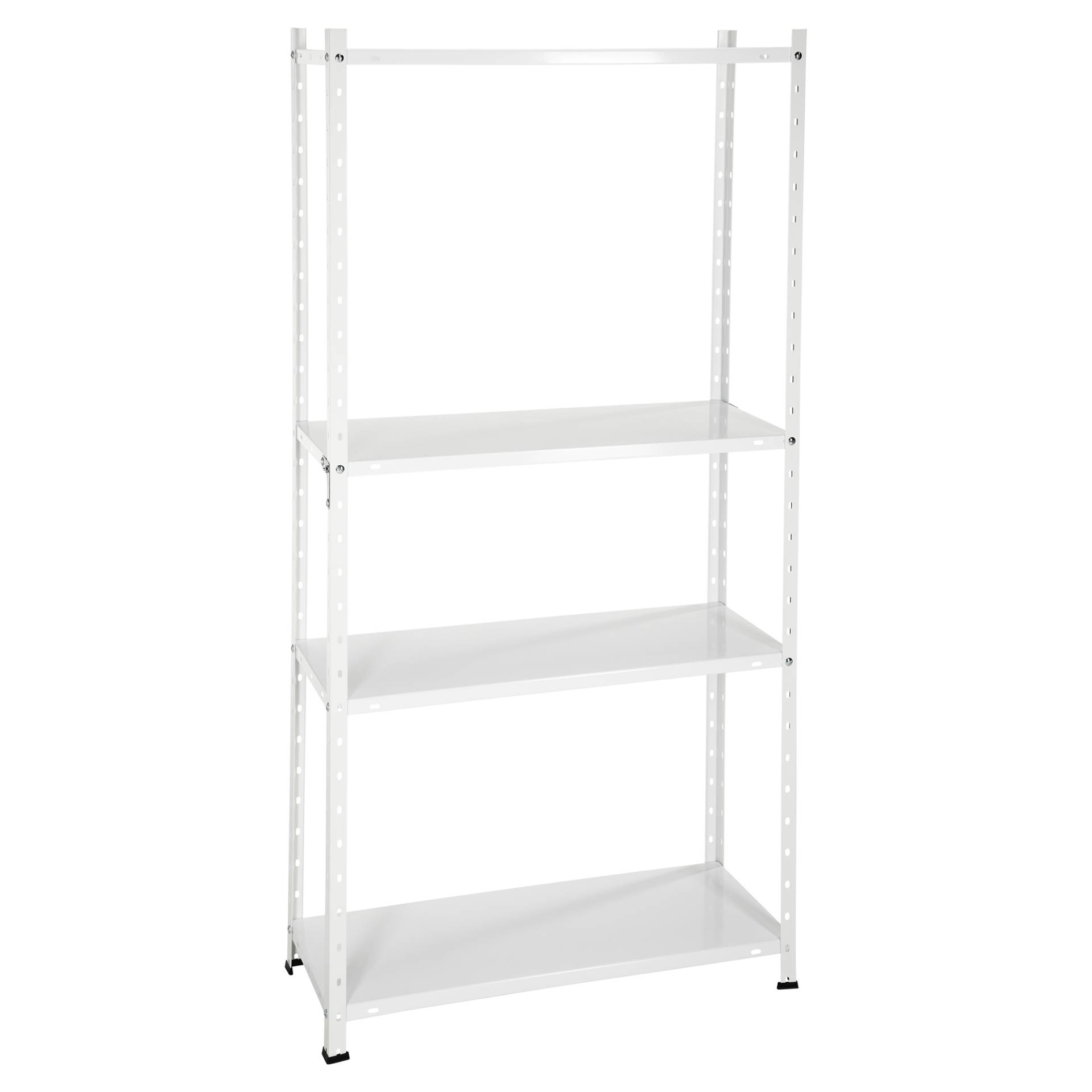 B1 Metallregal weiß 150 x 75 x 30 cm, 4 Böden à 30 kg Traglast B1 Metallregal weiß 150 x 75 x 30 cm, 4 Böden à 30 kg Traglast von B1