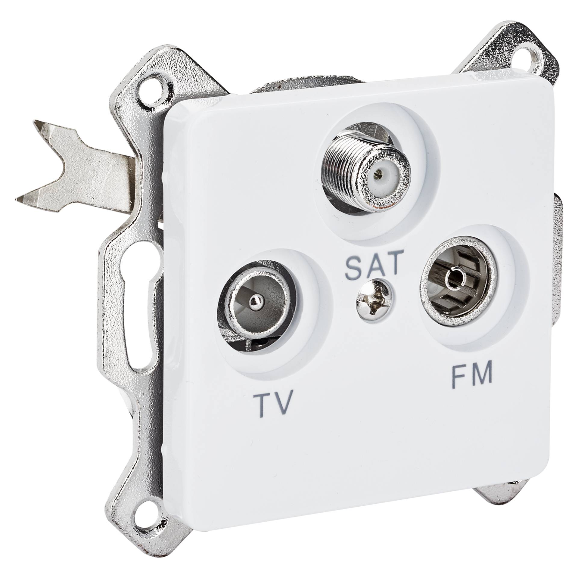 B1 SAT-Antennensteckdose weiß B1 SAT-Antennensteckdose weiß von B1
