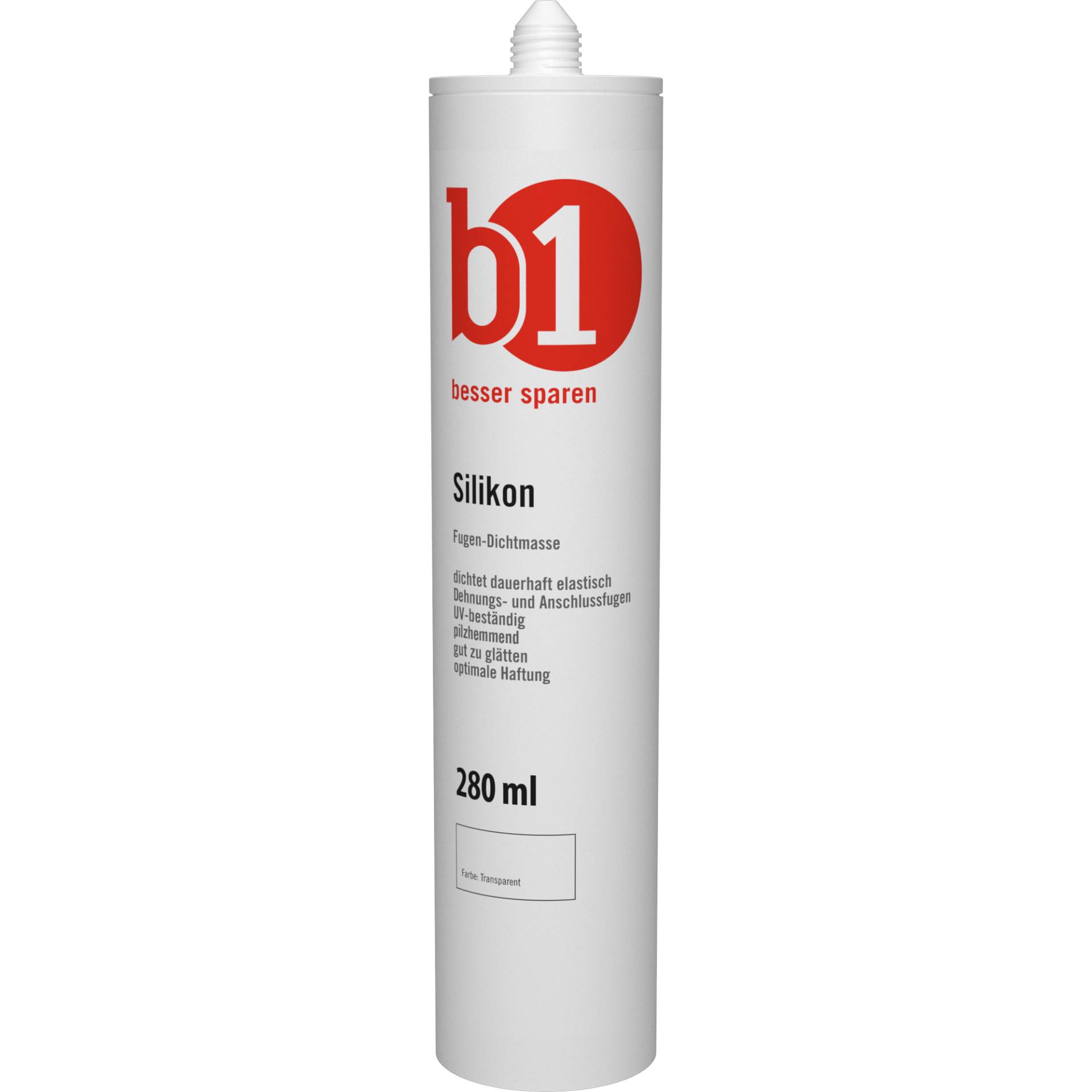 B1 Silikon transparent 280 ml von B1