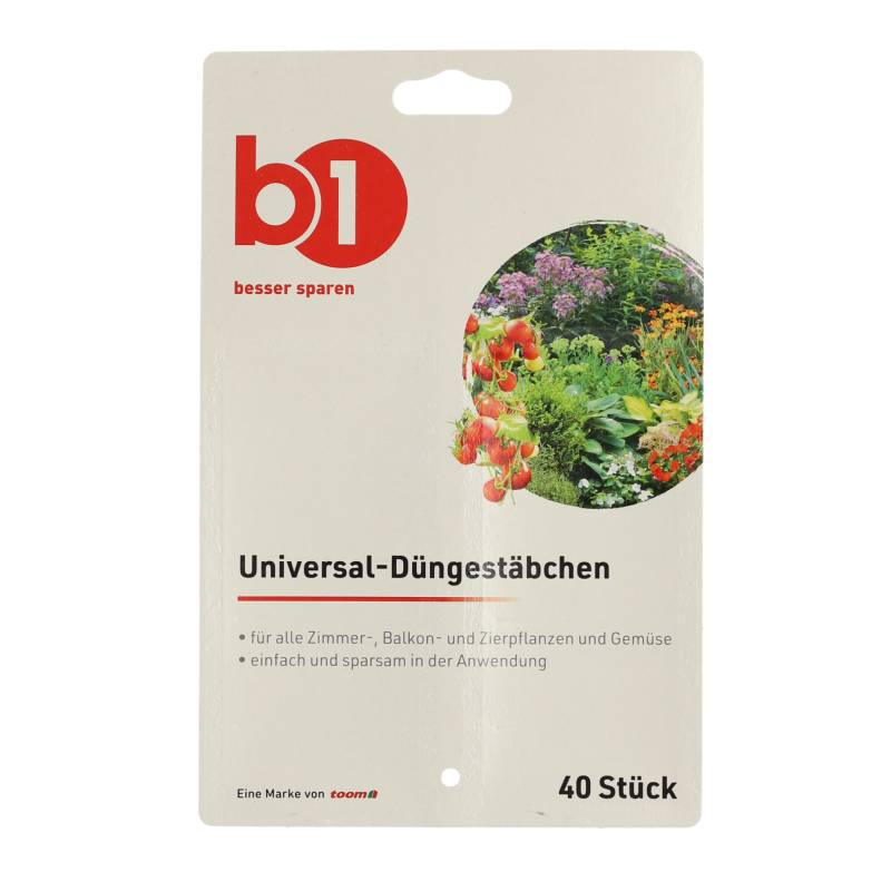 B1 Universal-Düngestäbchen 40 Stück B1 Universal-Düngestäbchen 40 Stück von B1