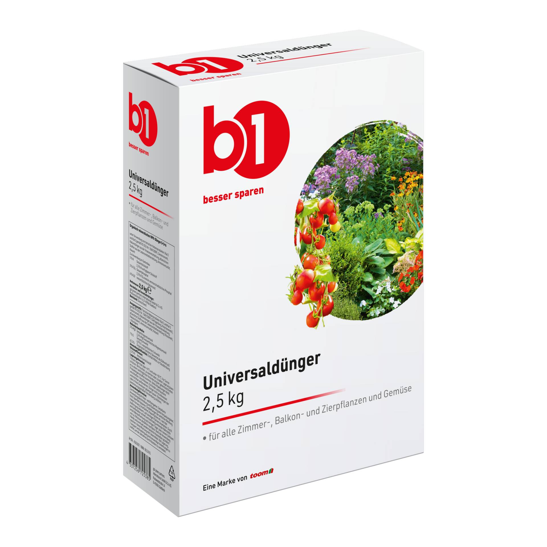 B1 Universaldünger 2,5 kg B1 Universaldünger 2,5 kg von B1