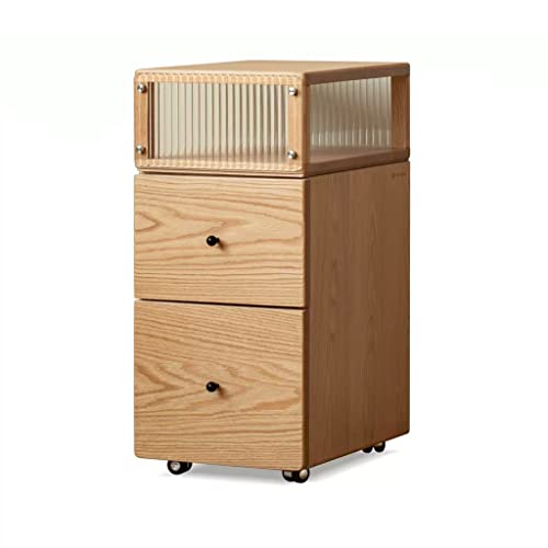 Nachttisch Beistelltisch Home Multifunktionaler Nachttisch Schlafzimmer Ultra-schmaler Aufbewahrungsschrank Doppelschublade Wohnzimmer Sofa Beistelltisch Beistelltisch Nachttisch () von B11ACCSDABV00XX