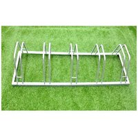Fahrradständer feuerverzinkt 5 Plätze 157 x 40 x 25cm von B2