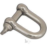 B2 - Schäkel Edelstahl V4A gerade Form 6 mm von B2