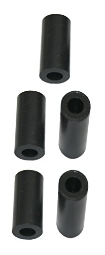 Distanzhülse Abstandshülse Abstandshülse M3,5x6x14mm schwarz 5 Stück (0116) von B2Q