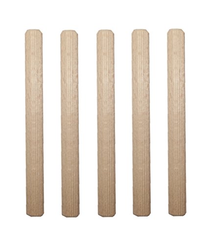 Holzdübel Riffeldübel Holzverbinder FSC® 16x140mm 5 Stück (0029) von B2Q