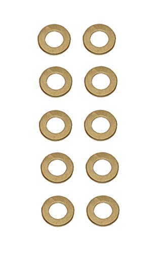 Unterlegscheibe Unterlegscheiben Messing 5,3 mm DIN125 10 Stück (0142) von B2Q