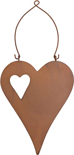 B2S BACK2SEASON Metall Herz Rost zum Hängen H44cm Gartendeko edel Frühling Frühlingsdeko Liebe Deko Edelrost Rostdeko Muttertag Dekoration braun stabil antik Garten Eisen Herzhänger Dekoanhänger B2S BACK2SEASON Metall Herz Rost zum Hängen H44cm Gartendeko edel Frühling Frühlingsdeko Liebe Deko Edelrost Rostdeko Muttertag Dekoration braun stabil antik Garten Eisen Herzhänger Dekoanhänger von B2S BACK2SEASON