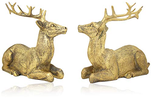 B2S BACK2SEASON Rentier Paar Nilan Gold liegend edel Weihnachtsdeko Dekoration sammeln Hirsch Kunststein 2er Set B2S BACK2SEASON Rentier Paar Nilan Gold liegend edel Weihnachtsdeko Dekoration sammeln Hirsch Kunststein 2er Set von B2S BACK2SEASON