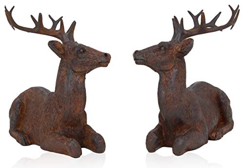 B2S BACK2SEASON Rentier Paar Nilan liegend Braun edel Dekoration Weihnachtsdeko Hirsch Kunststein 2er Set B2S BACK2SEASON Rentier Paar Nilan liegend Braun edel Dekoration Weihnachtsdeko Hirsch Kunststein 2er Set von B2S BACK2SEASON
