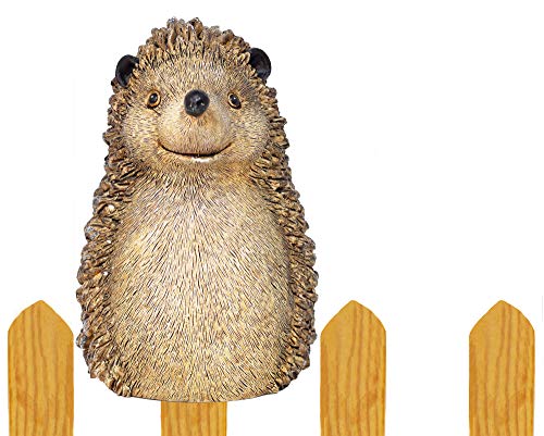 B2S BACK2SEASON Zaunfigur Igel Zaunhocker Zaundeko frostfest H=16 cm von B2S BACK2SEASON
