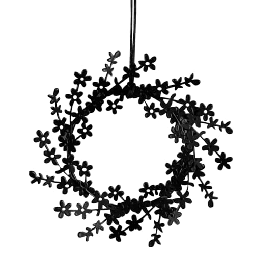 Metall Blütenkranz Blume schwarz Fensterdeko Blüten Frühlingsdeko D=15cm Metall Blütenkranz Blume schwarz Fensterdeko Blüten Frühlingsdeko D=15cm von B2S BACK2SEASON