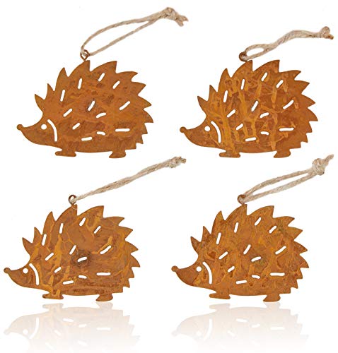 B2S BACK2SEASON Metall Igel zum Hängen Dekoration Edelrost Baumdeko Herbstdeko Gartendeko Herbst 4er Set B2S BACK2SEASON Metall Igel zum Hängen Dekoration Edelrost Baumdeko Herbstdeko Gartendeko Herbst 4er Set von B2S BACK2SEASON