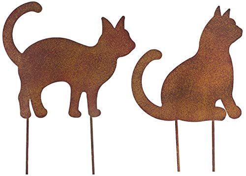 B2S BACK2SEASON Metall Stecker Katzen Rost-Optik Rasenstecker Gartenstecker 2er Set B2S BACK2SEASON Metall Stecker Katzen Rost-Optik Rasenstecker Gartenstecker 2er Set von B2S BACK2SEASON