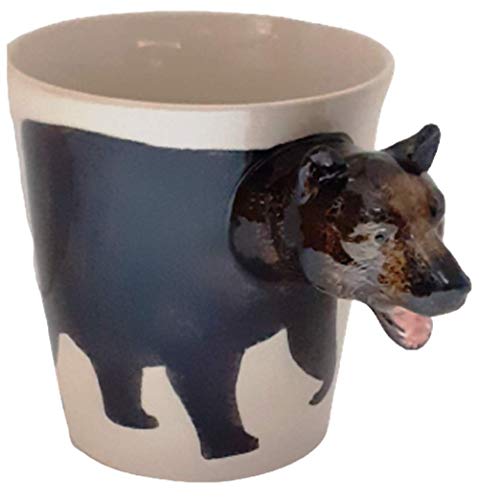 Bär-en Tasse Tier Tasse 3d Tasse Keramik Becher mit Tieren Tiermotiven 14 x 15 x 10 cm von B2SEE