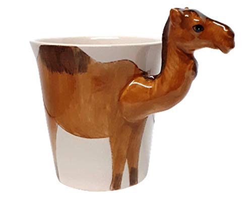 Kamel Tasse Tier Tasse 3d Tasse Keramik Becher mit Tieren Tiermotiven von B2SEE