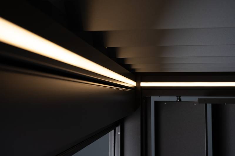 Biohort LED-Beleuchtung, warmweiß für Pergola für Pergola Gr. 4x3,5 warmweiß von Biohort