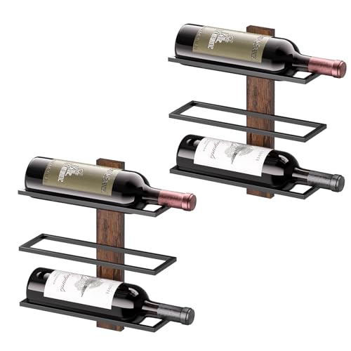 B4Life Weinregal Zur Wandmontage Für 6 Flaschen -weinregal Wand, Flaschenregal,Flaschen Wandregal,weinflaschenhalter,weinhalter Zum Umhängen,Weinhalter Und Weindekor Für Die Wand B4Life Weinregal Zur Wandmontage Für 6 Flaschen -weinregal Wand, Flaschenregal,Flaschen Wandregal,weinflaschenhalter,weinhalter Zum Umhängen,Weinhalter Und Weindekor Für Die Wand von B4Life