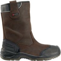 Sicherheitsschlupfstiefel Hercules Größe 45 braun S3 src wr en iso 20345 Glattleder von BAAK