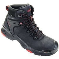 Sicherheitsstiefel Bailey Größe 42 schwarz/rot S3 src hro wr en iso 20345 Rindleder von BAAK