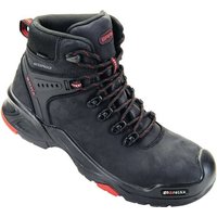 Sicherheitsstiefel Bailey Größe 45 schwarz/rot S3 src hro wr en iso 20345 Rindleder von BAAK