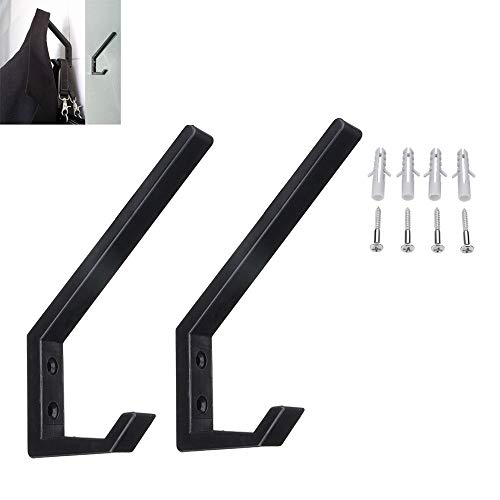 BAAQII 2 Stücke Motorrad Helmhalter Haken Jacke Taschen Wandhalterung Display Rack Kleiderbügel von BAAQII