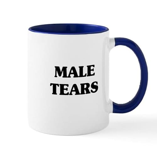 BAAROO Männliche Tränen Becher Tassen Keramik Kaffeetasse, Teetasse 11oz von BAAROO