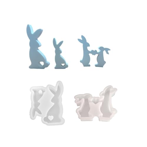 Silikonform Ostern Silikonformen Gießformen Ostern Silikonform Hase Silikon Gießform Giessform Silikon Silikon Gießform Gießform Silicone Mold Osterhase (2) von BABANI