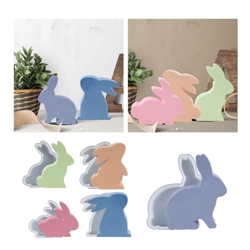 Silikonformen Gießformen Ostern Silikonform Hase Silikonform Ostern Silikon Gießform Giessform Silikon Silikon Gießform Gießform Silicone Mold Osterhase (5) von BABANI