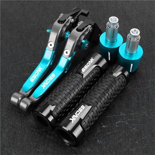BABEGIM For NK650 NK 650 650NK CF650 2020 2021 2022 Motorrad Bremse Kupplung Hebel Griff Bar Griff Grip Lenker Enden(Red) von BABEGIM