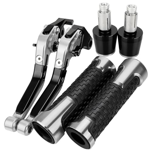 BABEGIM MAXSYM 400 600 MAXSYM400 600i 400i 2021 2022 2023 2024 Motorrad Einstellbare Bremse Kupplung Hebel Lenker Handgriffe Enden(Blue) von BABEGIM