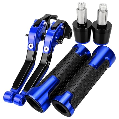 BABEGIM Motorrad Aluminium Bremse Kupplung Hebel Lenker Handgriffe Enden for Katana GSX600F GSX750F 1989-2007 2006 2005 2004(Dark Grey) von BABEGIM