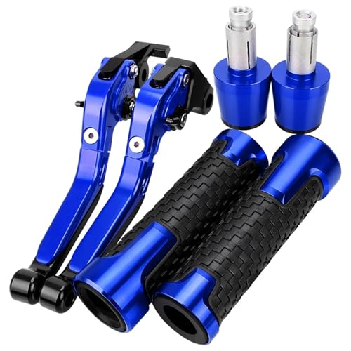BABEGIM Motorrad Aluminium Bremse Kupplung Hebel Lenker Handgriffe Enden for Katana GSX600F GSX750F 1989-2007 2006 2005 2004(Multi) von BABEGIM