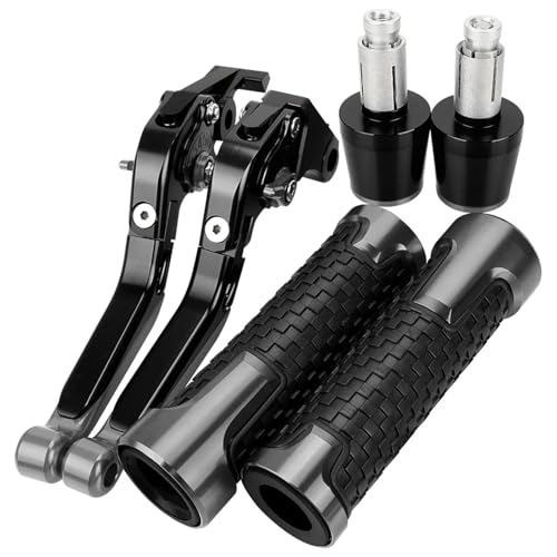 BABEGIM Motorrad Aluminium Bremse Kupplung Hebel Lenker Handgriffe Enden for Katana GSX600F GSX750F 1989-2007 2006 2005 2004(Sky Blue) von BABEGIM