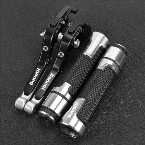 BABEGIM Motorrad Klappbar Ausziehbar Einstellbare Kupplung Bremshebel Lenker Griffe Enden for Leoncino 500 LeoncinX 2016-2020(Brown) von BABEGIM