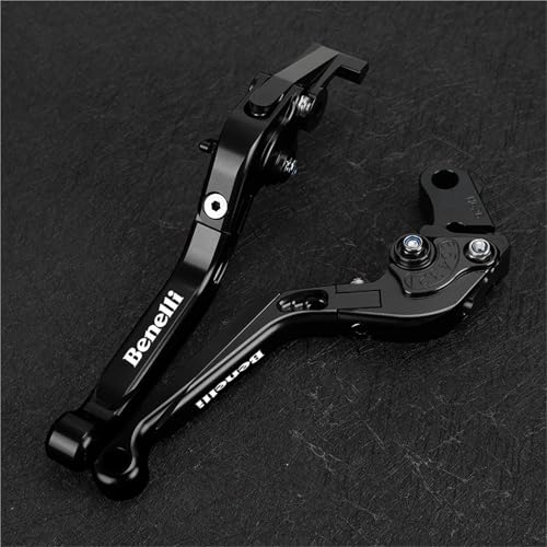 BABEGIM Motorrad Klappbar Ausziehbar Einstellbare Kupplung Bremshebel Lenker Griffe Enden for Leoncino 500 LeoncinX 2016-2020(Gray) von BABEGIM