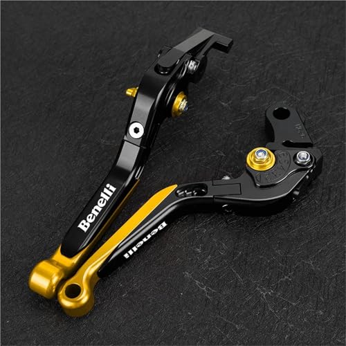 BABEGIM Motorrad Klappbar Ausziehbar Einstellbare Kupplung Bremshebel Lenker Griffe Enden for Leoncino 500 LeoncinX 2016-2020(Green) von BABEGIM