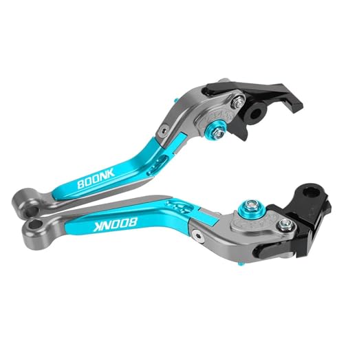 BABEGIM for 800NK NK800 800 NK CF800NK 2023-2024 Motorrad Bremse Kupplung Hebel Griff Bar Griffe Lenker Enden(Gold) von BABEGIM