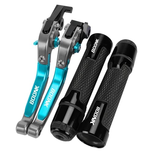 BABEGIM for 800NK NK800 800 NK CF800NK 2023-2024 Motorrad Bremse Kupplung Hebel Griff Bar Griffe Lenker Enden(Lavender) von BABEGIM
