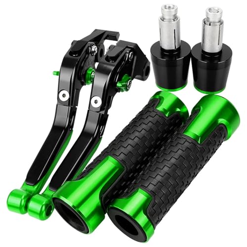 BABEGIM for ER6N 2004 2006 2007 2008 Motorrad Aluminium Einstellbare Bremse Kupplung Hebel Lenker Handgriffe Enden ER 6N ER-6N(Noir) von BABEGIM