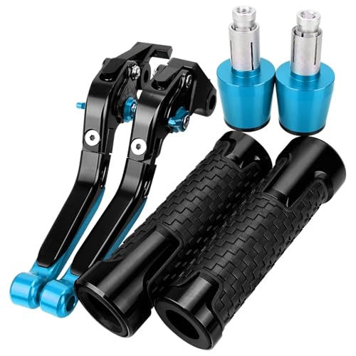 BABEGIM for Nexus 500 Runner 125 200 125 250 300 E3 Roller Motorrad Einstellbare Bremse Kupplung Hebel Lenker Handgriffe Enden(Green) von BABEGIM